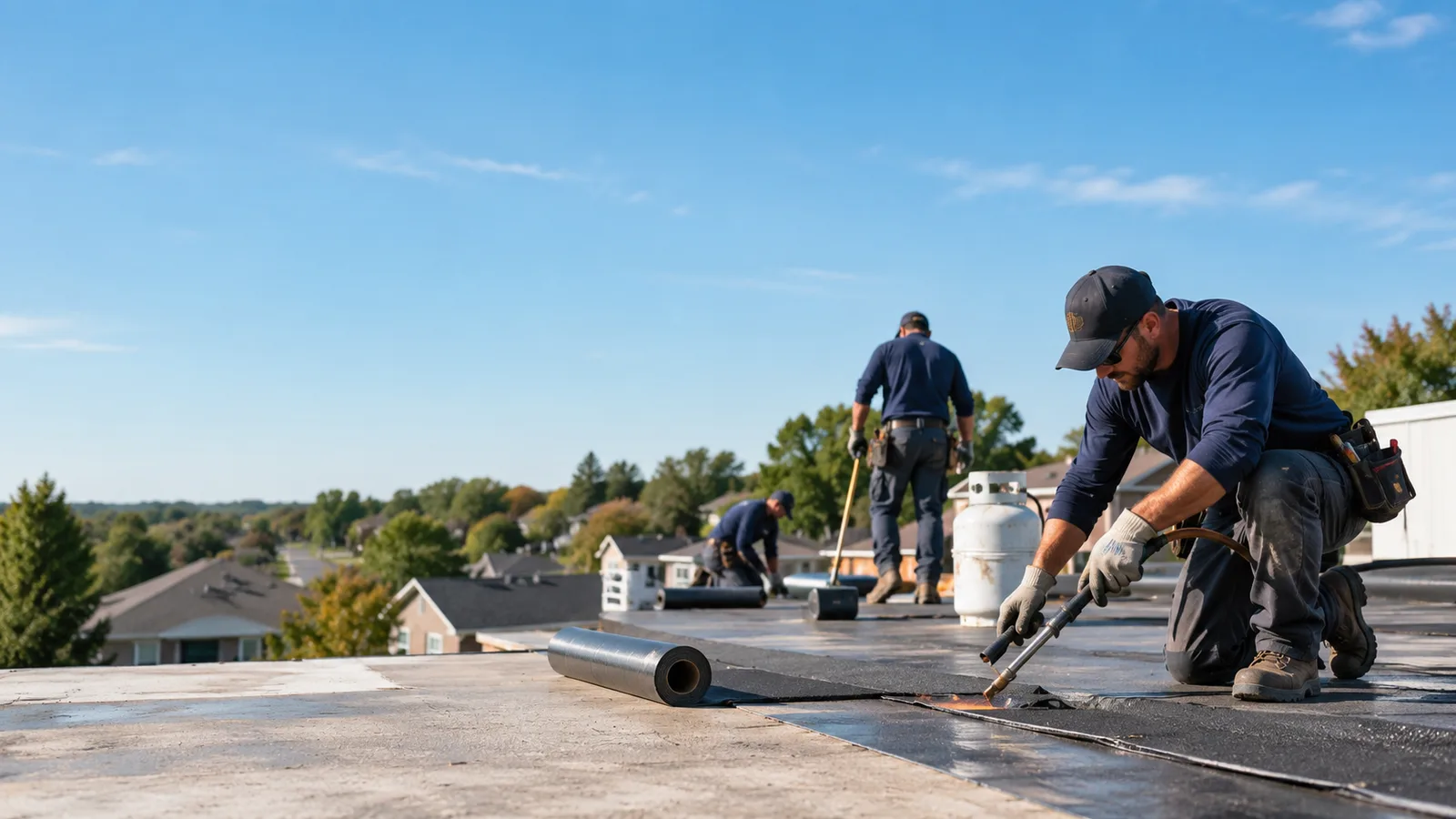 Flat Roof Leak Repair providers in Ebervale, PA